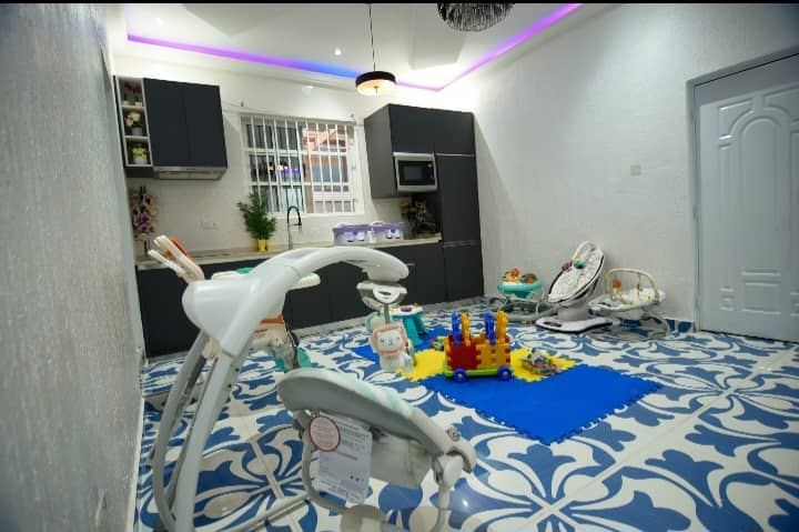 Calm care room prepared for young children