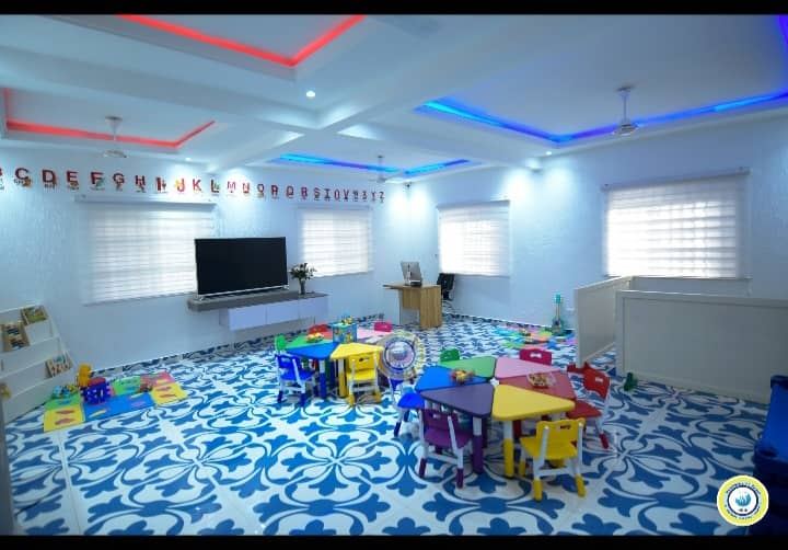 Colorful early years learning room at HoneyBerry